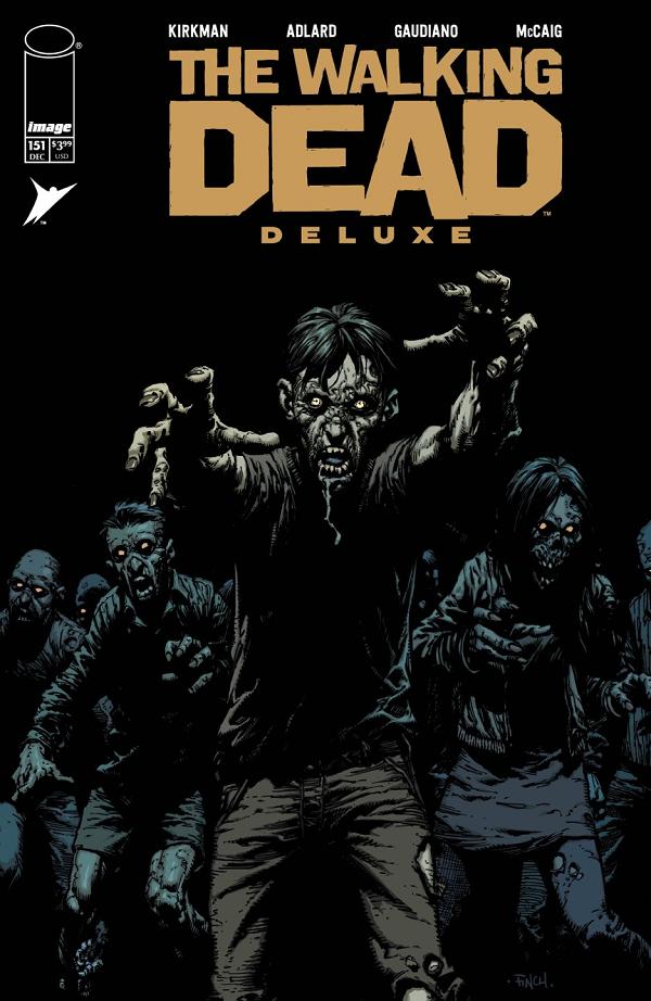 Walking Dead Deluxe #151 cover by David Finch