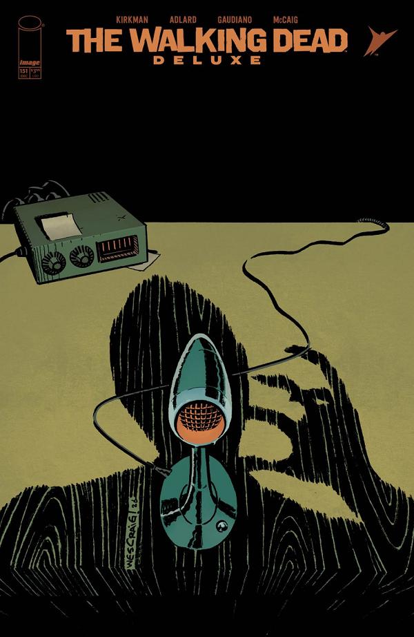 Walking Dead Deluxe #151 variant cover by Wes Craig