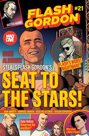 Flash Gordon #21 CVR B CVR B JAMIE MCKELVIE cover