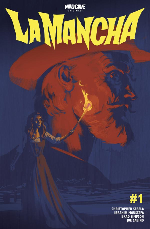 La Mancha #1 variant cover by Jacob Phillips