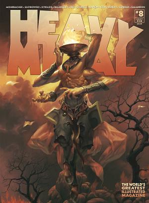 Heavy Metal Magazine #8 CVR A PETER MOHRBACHER (MR) cover