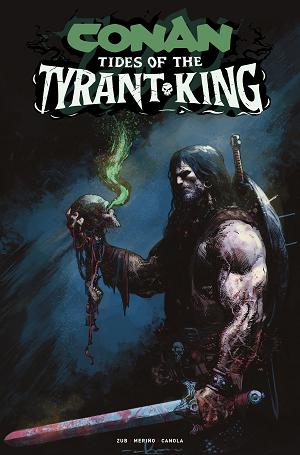 Conan The Barbarian Tides Of The Tyrant King #4 CVR A GERARDO ZAFFINO (MR) cover