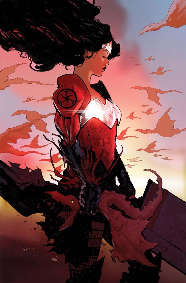 Absolute Wonder Woman #27 variant cover by Marcio Takara