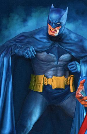 Justice League Unlimited #26 CVR B CVR B MARK SPEARS 3-PART CONNECTING BATMAN CARD STOCK cover