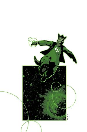 Green Lantern #42 CVR C CVR C DAVID AJA CARD STOCK cover