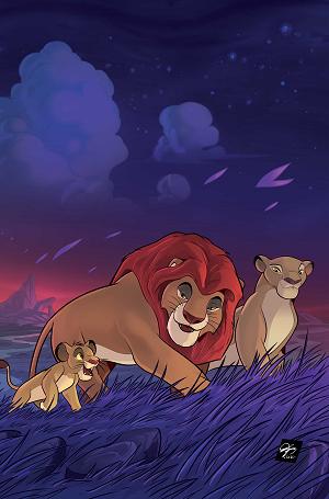 Lion King #9 CVR F CVR F INC 1:10 CIRIO CANGIALOSI  VIRGIN cover