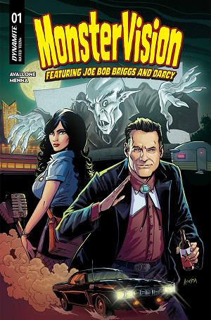 Monstervision Featuring Joe Bob Briggs And Darcy #1 CVR A DAVE ACOSTA cover