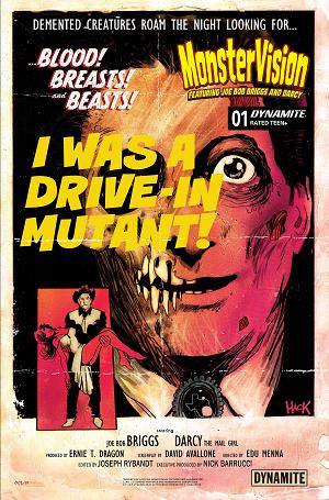 Monstervision Featuring Joe Bob Briggs And Darcy #1 CVR B CVR B ROBERT HACK cover