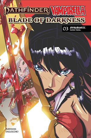 Pathfinder Vampirella Blade Of Darkness #3 CVR B CVR B ANDREW HUERTA cover