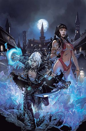 Pathfinder Vampirella Blade Of Darkness #3 CVR H CVR H INC 1:20 STEVEN CUMMINGS VIRGIN cover