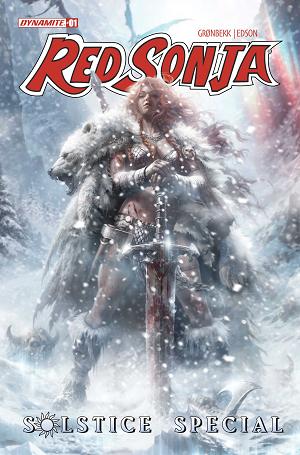 Red Sonja Solstice Special #1 CVR A FRANCESCO MATTINA cover