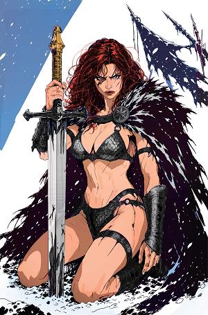 Red Sonja Solstice Special #1 CVR I (ONE SHOT) CVR I INC 1:15 JOSEPHINE TOMARCHIO VIRGIN cover