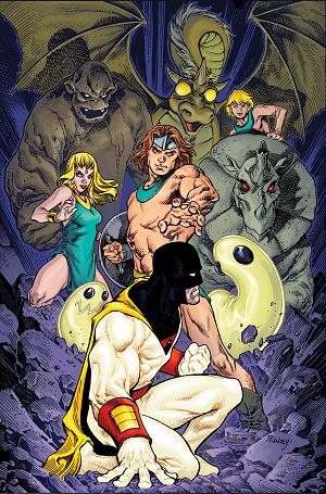 Space Ghost Vs The Herculoids #4 CVR F CVR F FRANCESCO MATTINA LTD VIRGIN cover