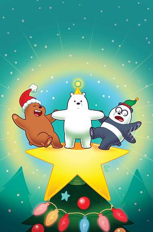 We Bare Bears Christmas Special #1 CVR F (ONE SHOT) CVR F PAULINA GANUCHEAU LTD VIRGIN cover