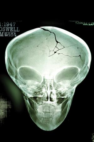 X Files (2026) #1 CVR U CVR U INC 1:50 ROSWELL PHOTO METAL PREMIUM cover
