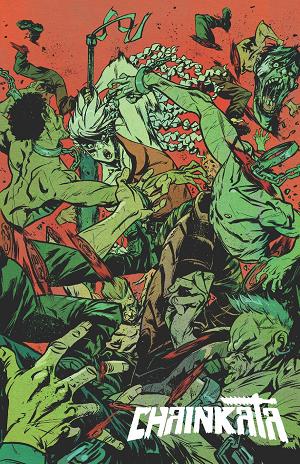 Chainkata #2 CVR C CVR C SANFORD GREENE & MIKE SPICER cover