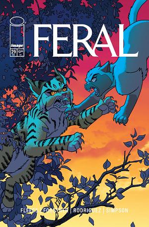 Feral #29 CVR A TONY FLEECS & TRISH FORSTNER cover