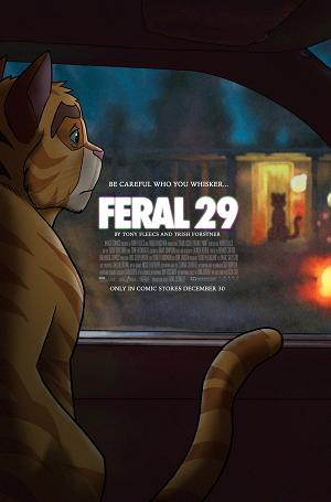 Feral #29 CVR B CVR B TONY FLEECS & TRISH FORSTNER OBSESSION HOMAGE cover
