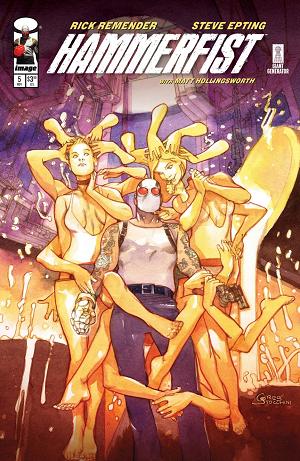 Hammerfist #5 CVR B CVR B GREG TOCCHINI cover