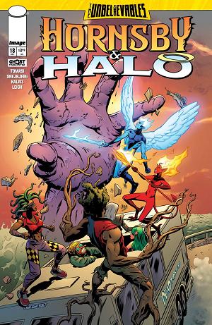 Hornsby & Halo #18 CVR A PETER SNEJBJERG & JOHN KALISZ cover