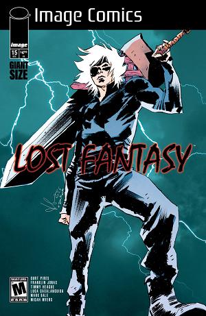 Lost Fantasy #15 CVR B CVR B LUCA CASALANGUIDA HOMAGE cover