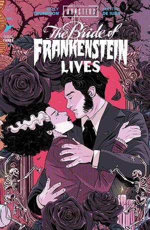 Universal Monsters Bride Of Frankenstein Lives #3 CVR C (OF 4) CVR C LUANA VECCHIO CONNECTING COVER cover