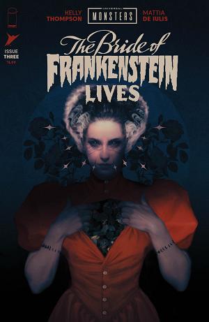 Universal Monsters Bride Of Frankenstein Lives #3 CVR E (OF 4) CVR E INC 1:50 YORGOS COTRONIS cover
