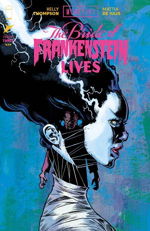 Universal Monsters Bride Of Frankenstein Lives #3 CVR F (OF 4) CVR F INC 1:75 MICHAEL WALSH cover