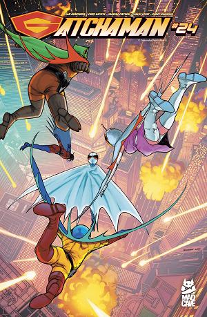 Gatchaman #24 CVR B CVR B ALEX SANCHEZ cover
