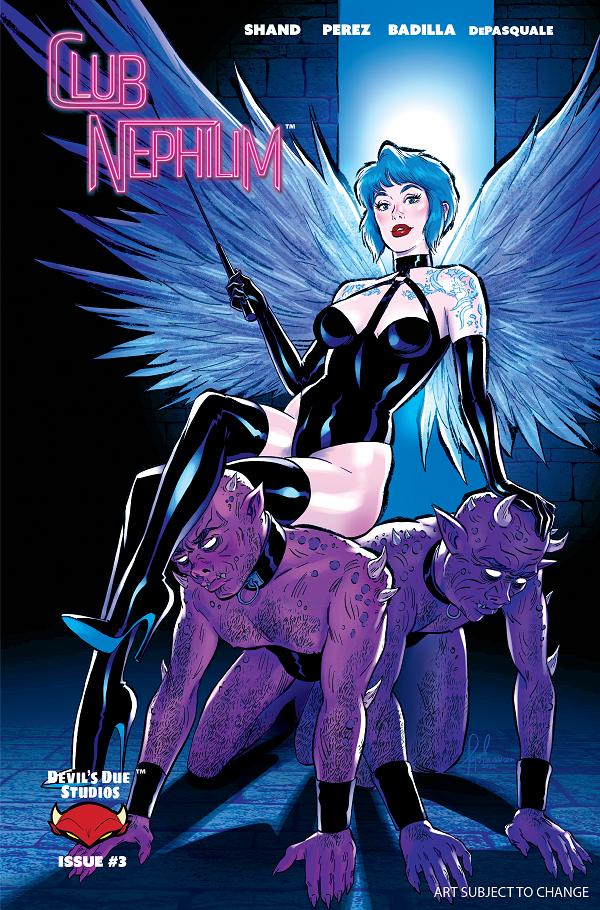 Club Nephilim #3 cover by Andrew Tarusov
