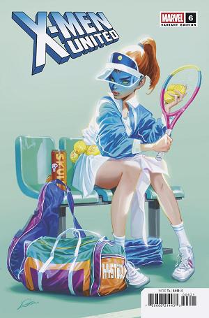 X-Men United #6 ALEXANDER LOZANO '80S MYSTIQUE VARIANT cover