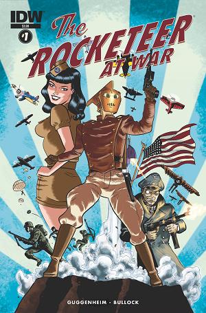 The Rocketeer At War #1 cover