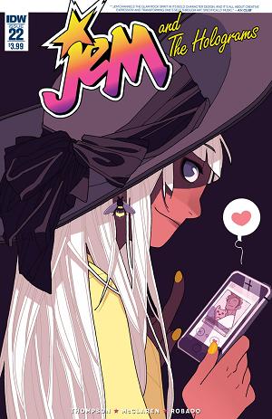 Jem and the Holograms #22 cover
