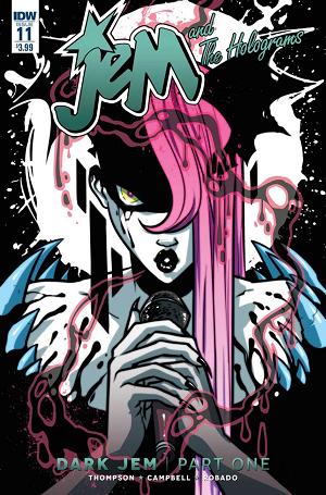 Jem and the Holograms #11 cover
