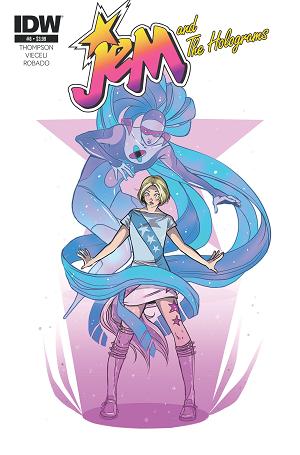 Jem and the Holograms #8 cover