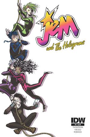 Jem and the Holograms #9 cover