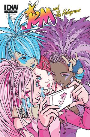 Jem and the Holograms #3 cover