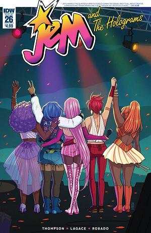 Jem and the Holograms #26 cover