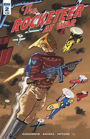 The Rocketeer At War #2 cover