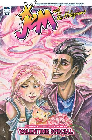 Jem and the Holograms Valentine Special #1 cover
