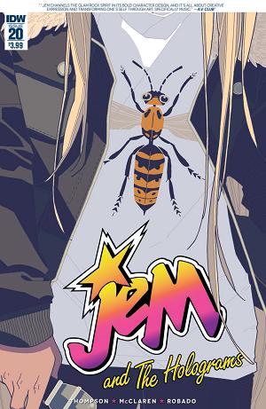 Jem and the Holograms #20 cover