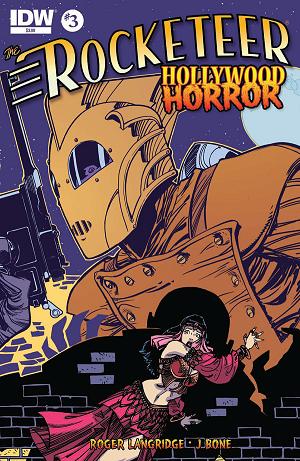 The Rocketeer: Hollywood Horror #3 cover