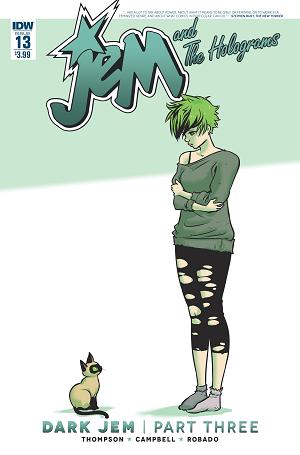 Jem and the Holograms #13 cover