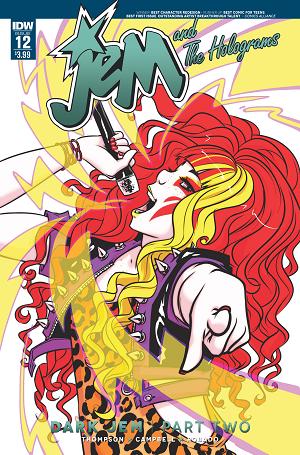 Jem and the Holograms #12 cover