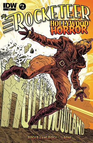 The Rocketeer: Hollywood Horror #2 cover