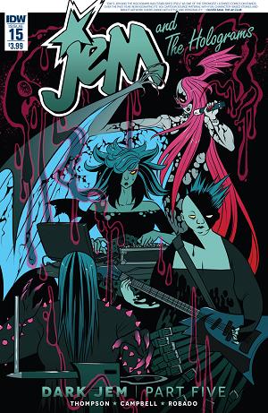 Jem and the Holograms #15 cover