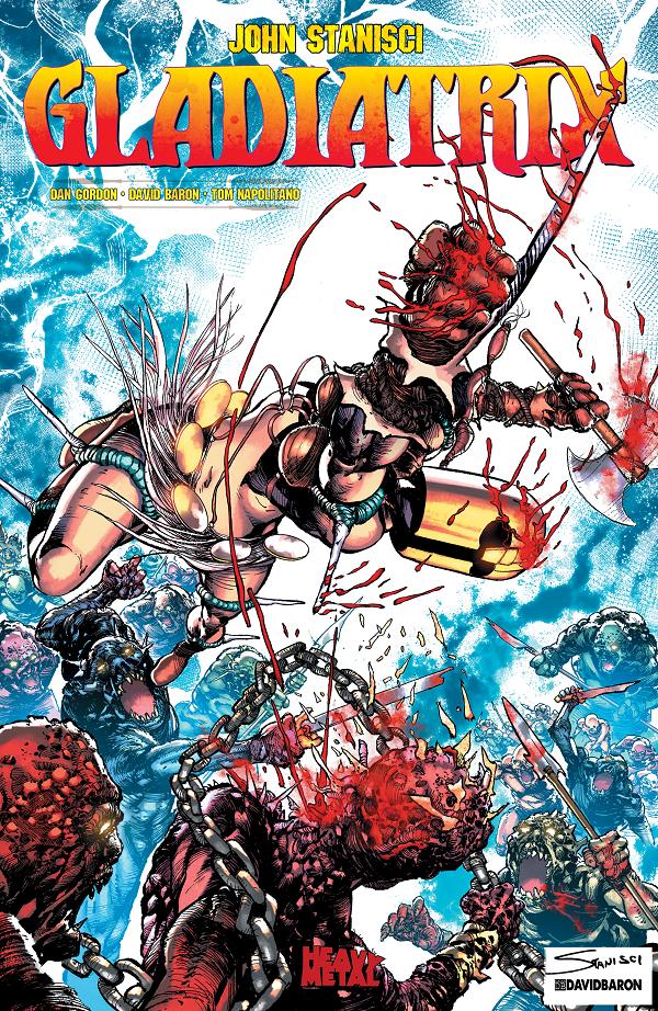 Gladiatrix TP Vol 01 (Mr) cover by John Stanisci