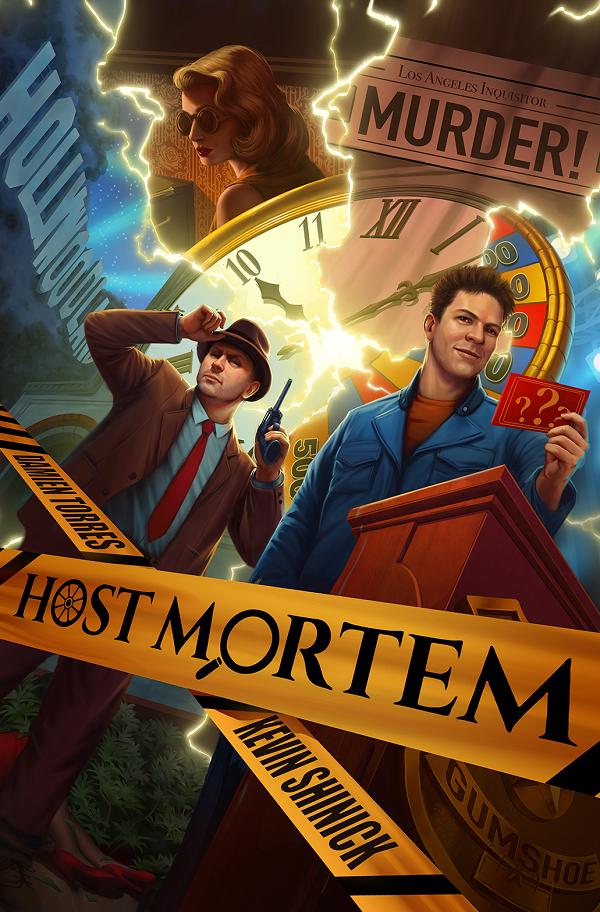 Host Mortem HC cover by Tony Foti