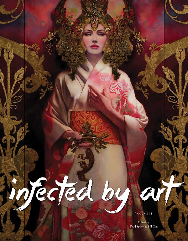 Infected By Art HC Vol 14 cover by Chris Casciano