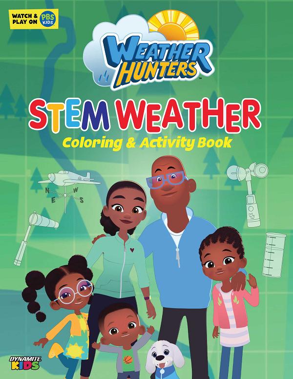 Weather Hunters Stem Weather Coloring & Activity Book TP cover